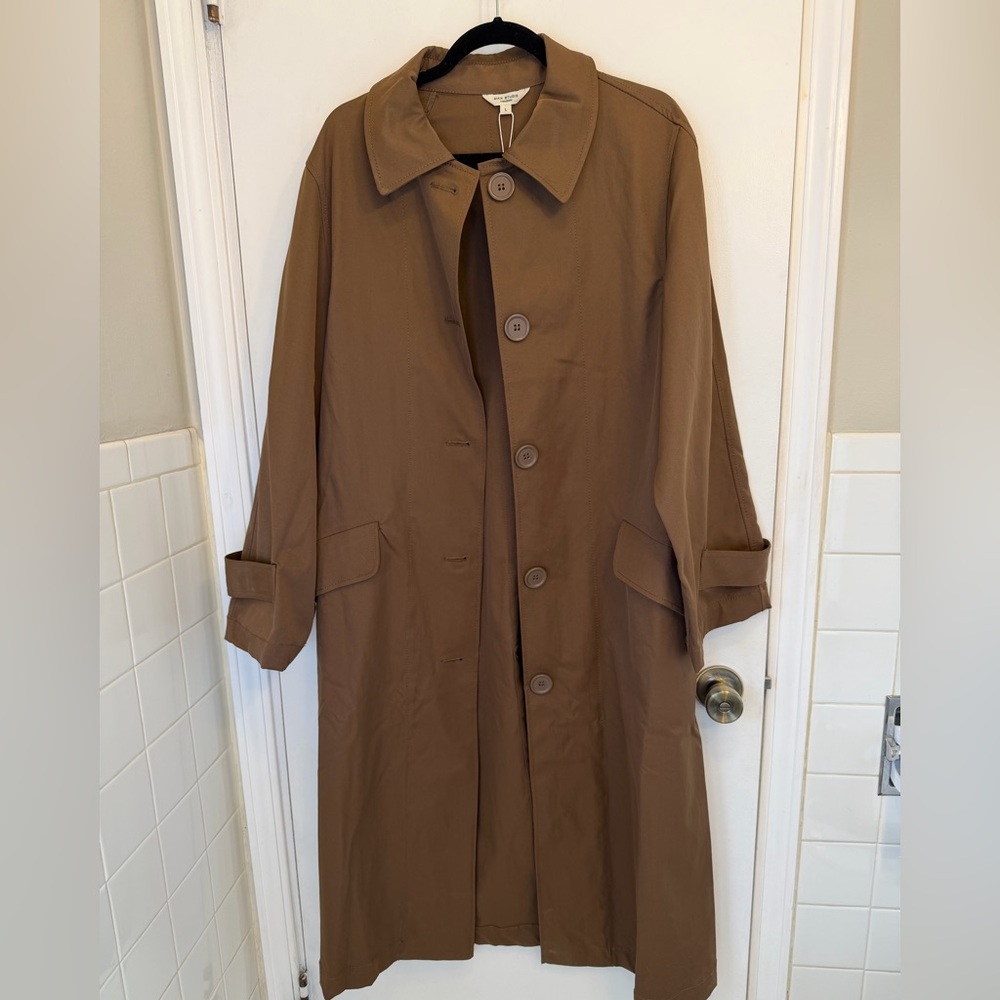 NWT Classic Women's Brown Trench Coat